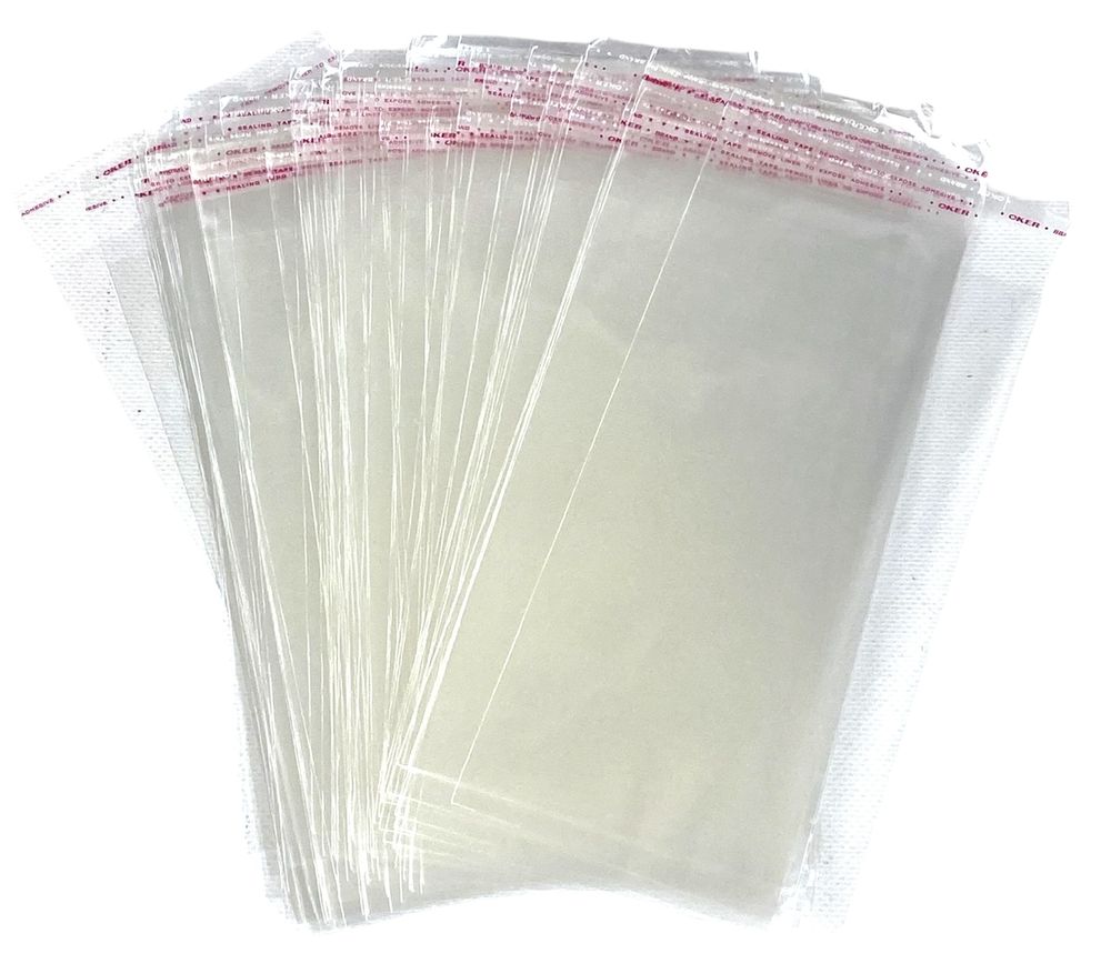 Пакет полипропиленовый 200 х 150мм, 20мкр с клейкой лентой (100 шт) (PB 2015)