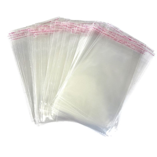 Пакет полипропиленовый 150 х 100мм, 25мкр с клейкой лентой (100 шт) (PB 1510)