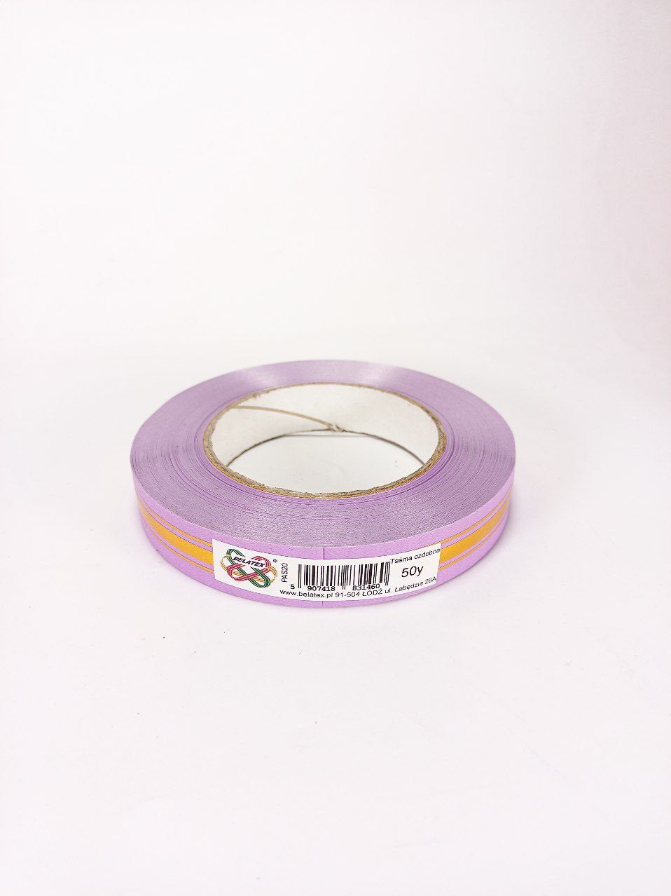 Лента пластиковая 2см х 45м Фиолетовый Unison (PAS20 - lilac)