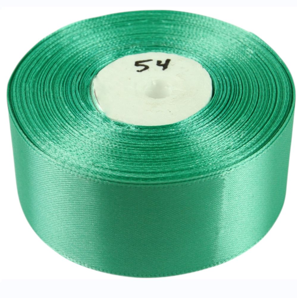 Атласна стрічка 4см (±5мм) x 33м Зелений Marill (LA4033-54)