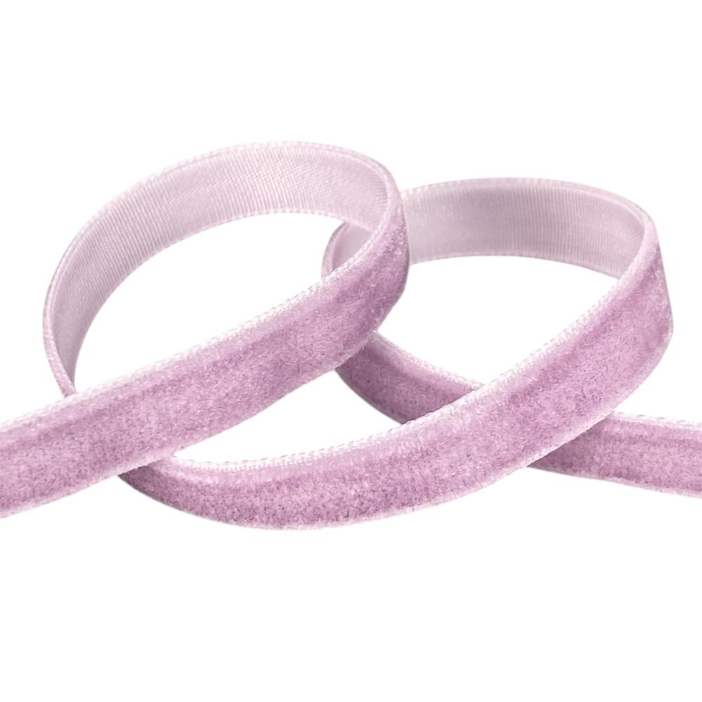 Бархатная лента  1,0 см х 50 ярдов Розовый Marill (D00910- C 38)