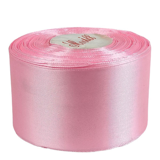Атласна стрічка 5см (±5мм) x 33м Рожевий Marill (LA5033-148)