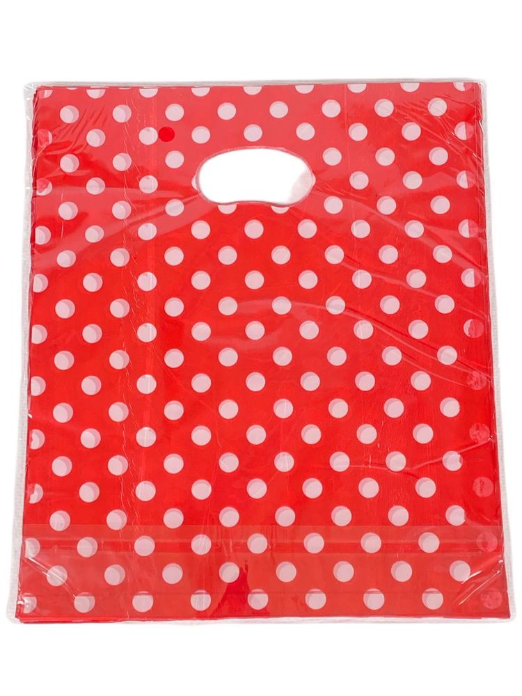 Подарочные пакеты, полиэтиленовые 20 х 25см, 24шт/уп (10700-11)