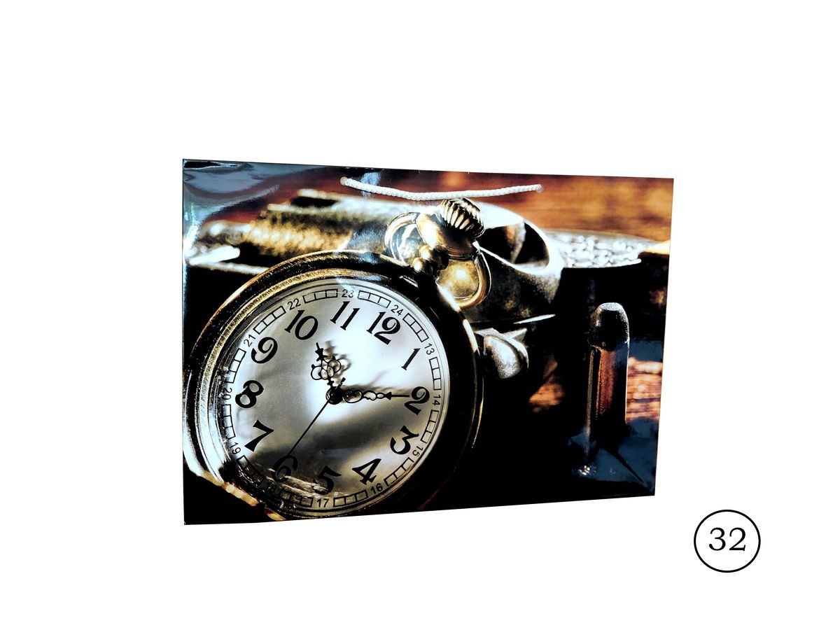 Пакет подарочный ламинированный 25х36х10 см, 170г/м2 Разноцветный Unison (W4)