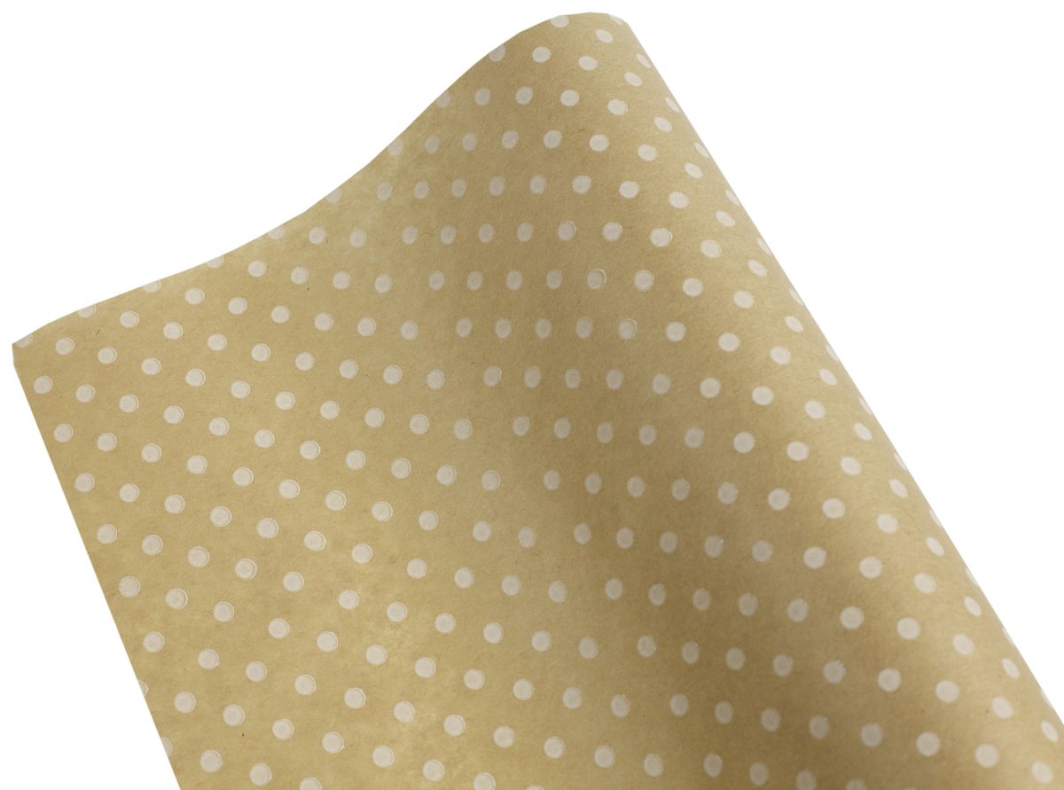 Папір пакувальний крафт-двосторонній 0,7 х 7 м Бежевий Unison (Пт 431.3)