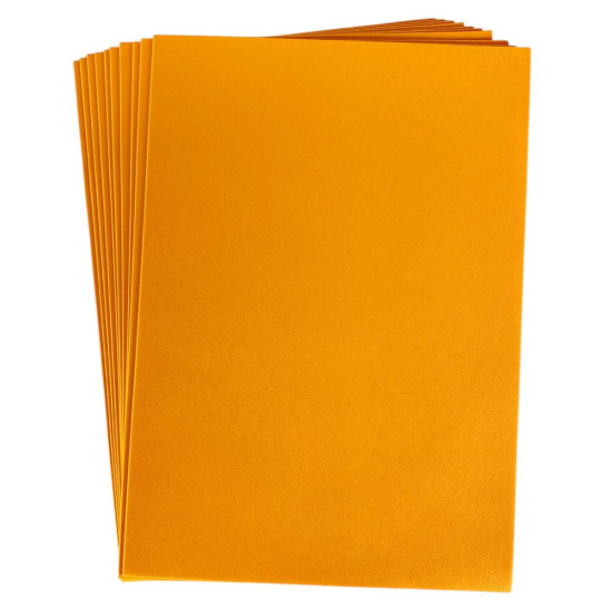 Фоаміран 20 х 30см, 1,5мм, 10 аркушів, помаранчевий Помаранчевий Josef Otten (15A4-7013)