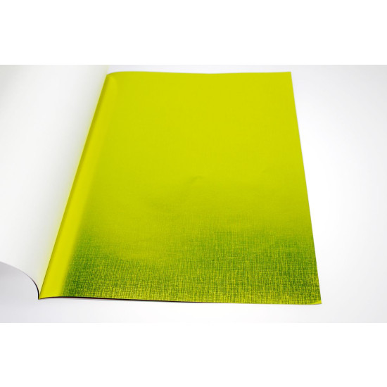 Бумага цветная 8л А4 "Металлизированная" Премиум Апельсин (КПМ-А4-8)