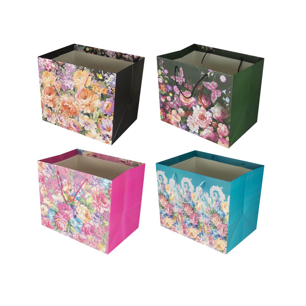 Пакет подарочный 210 г, 50 x 37 x 15см (12шт/уп) Разноцветный Unison (YV 897-НL)