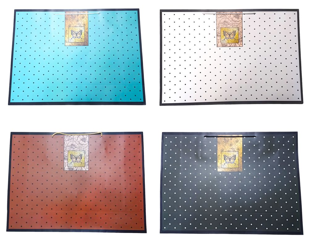 Пакет подарочный 59 х 44 х 17см,, 4 дизайни (YM-H-1307-XL-1-2-3-4)