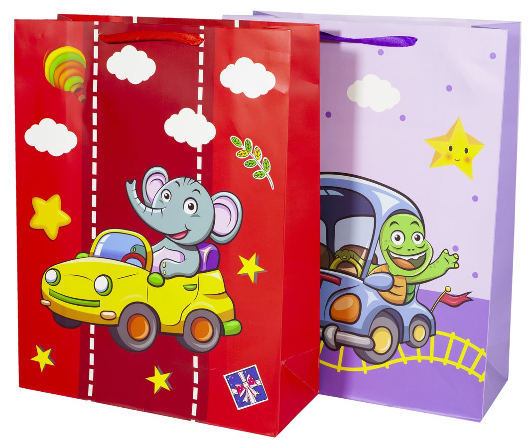 Пакет подарунковий 210гр, 31 x 40 x 12см (12шт/уп) Різнокольоровий Unison (DV-BK9423L)