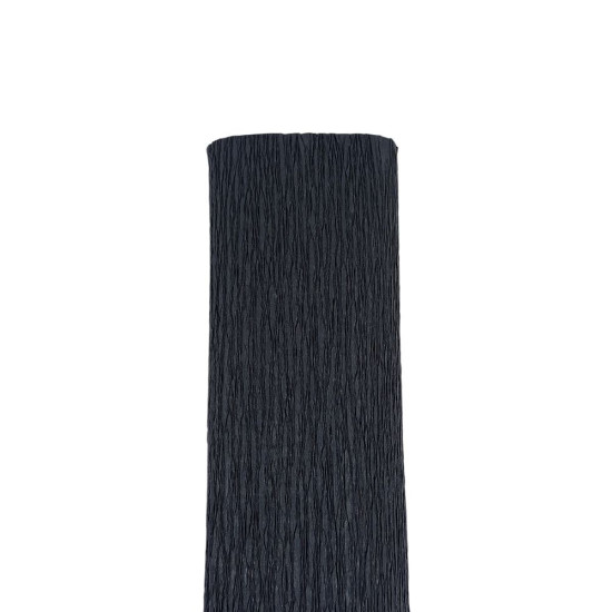 Креп-бумага 150%,  черный 50 х 200см,  238г/м2 (150-8019KR)
