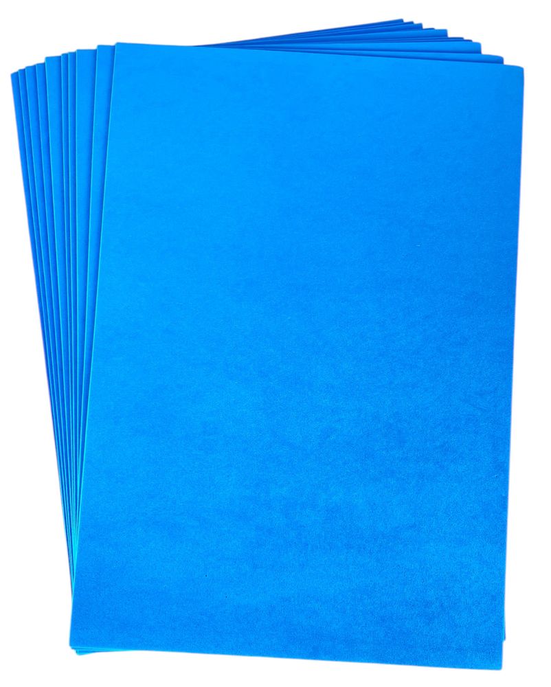 Фоаміран 20 х 30см, 1,5мм, 10 аркушів, синій Синій Josef Otten (15A4-7035)