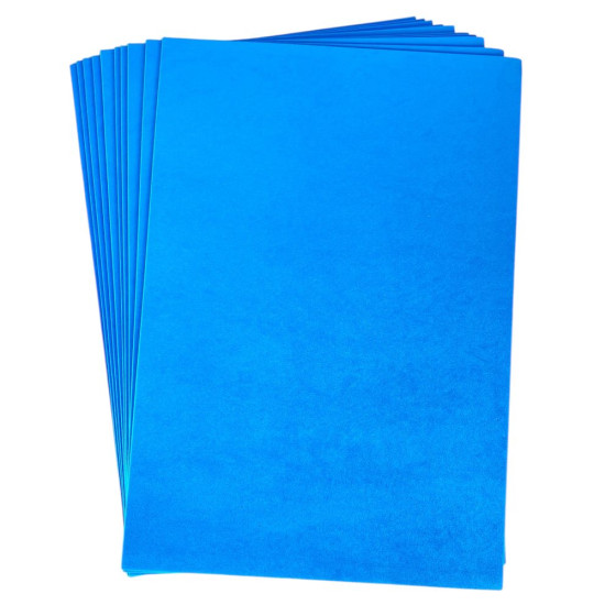 Фоаміран 20 х 30см, 1,5мм, 10 аркушів, синій Синій Josef Otten (15A4-7035)