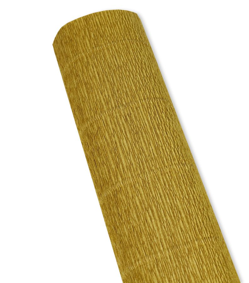 Бумага гофрированная 50 х 250см 180г Желтая земля Желтый Cartotecnica Rossi (611)