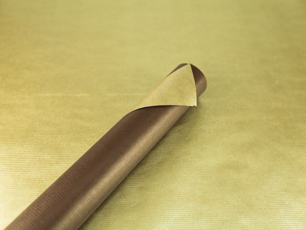 Бумага упаковочная крафт-двосторонний 0,7 х 7м Unison (Пт 475.20)