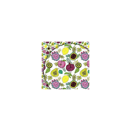 Папір подарунковий (фрукти, 10 аркушів) Різнокольоровий Unison (PCZ10070-10-262)