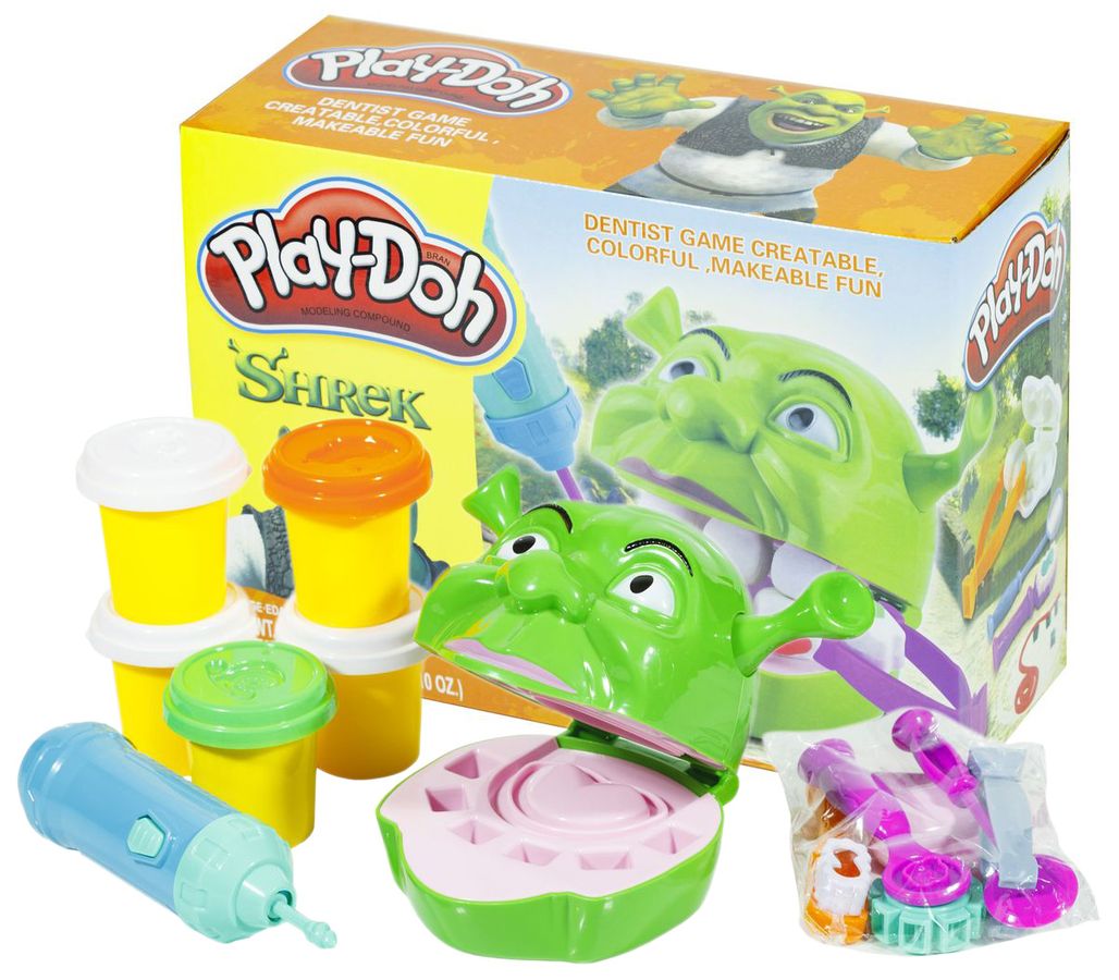 Пластилин тесто "Стоматолог" Разноцветный Unison (PD8653)