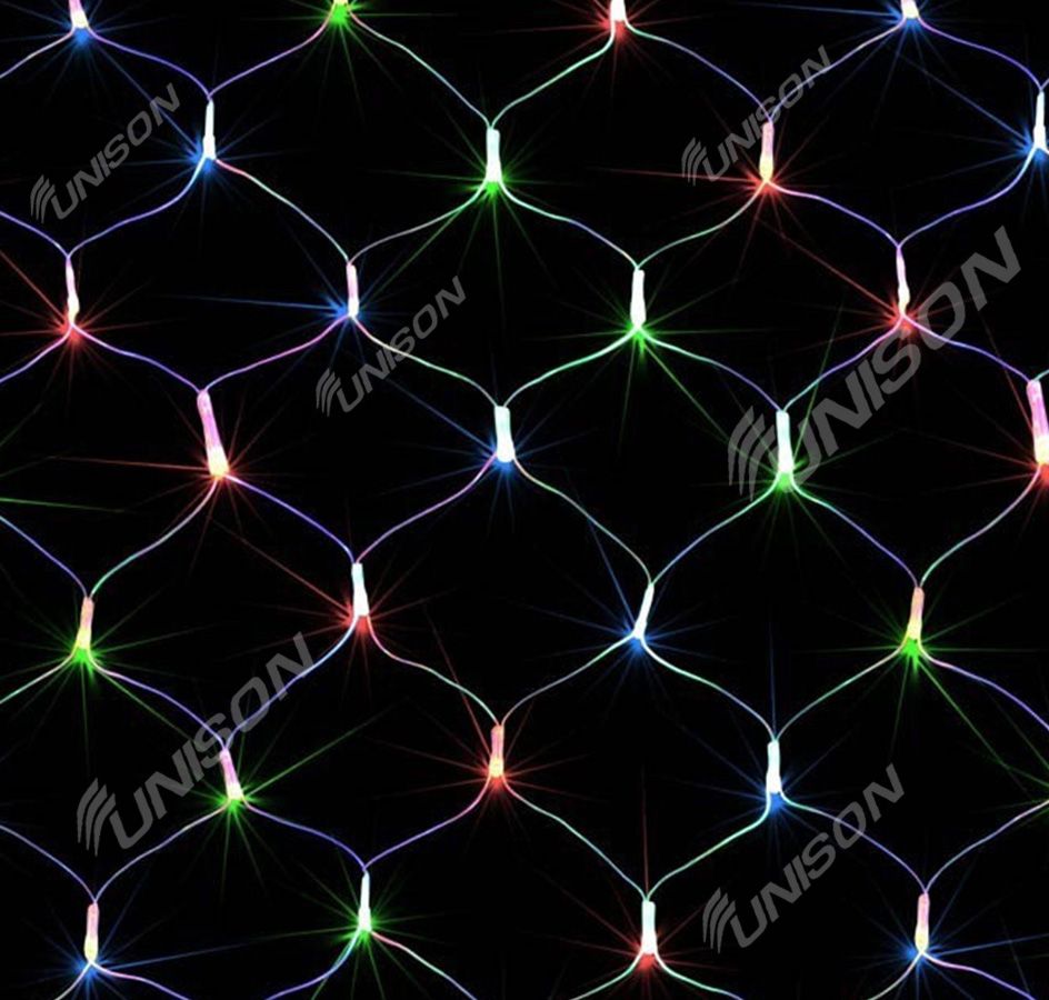 Сітка 160 LED 2м*1,5м,  мульті (1592-01)