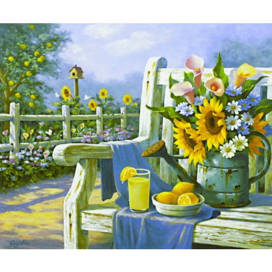 Картина за номерами "Натюрморт" 40 * 50см, крас.-акрил, кисть-3шт. (5294)