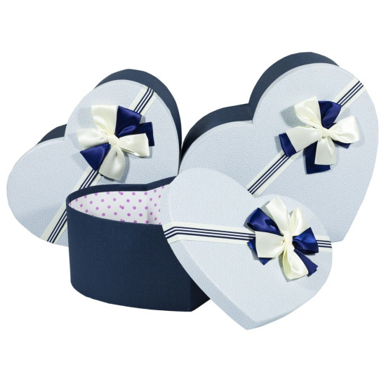 Подарункова коробка MS7310-8Q-1 , блакитне серце, 30x24.3x14.5cm (MS7310-8Q-1   №2)