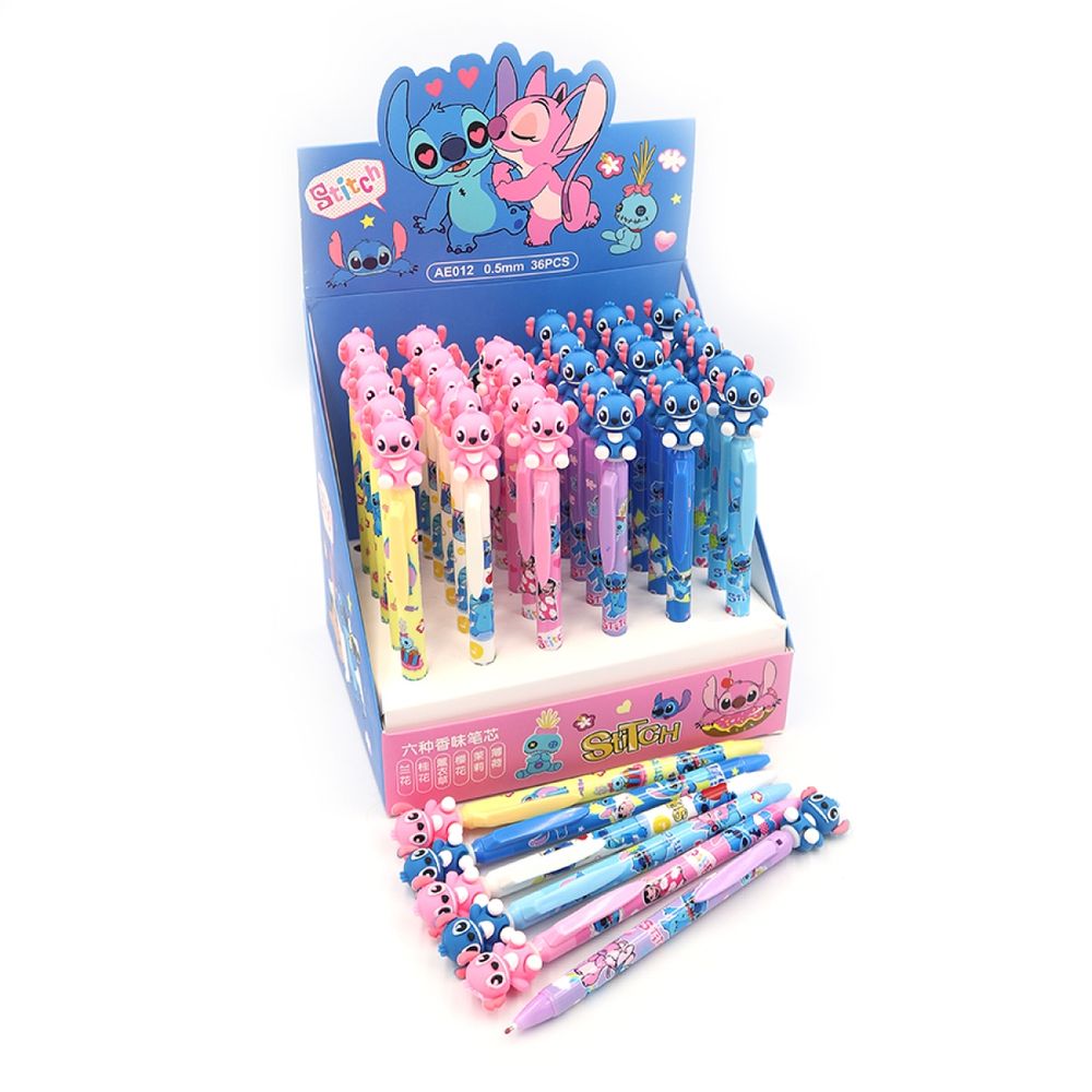 Ручка гелева "ST"L 0,5мм, синя, mix Різнокольоровий (AE012-2)