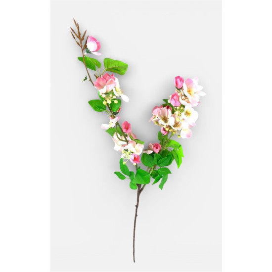 Гілка - яблуневий цвіт, 86см рожева (с30515-1)