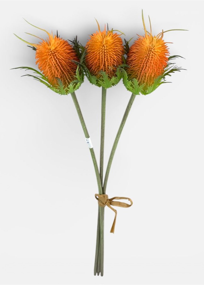 Гілка - Ворсянка, 60см помаранчева (с35)