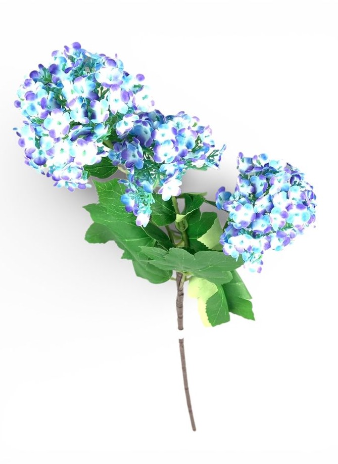 Букет гортензії, 48 см, блакитний (с30469)