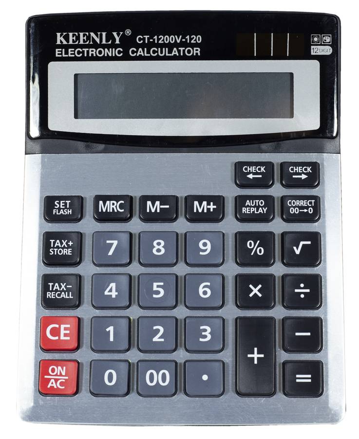 Калькулятор  KEENLY  CT-1200V-120 (CT-1200V-120)