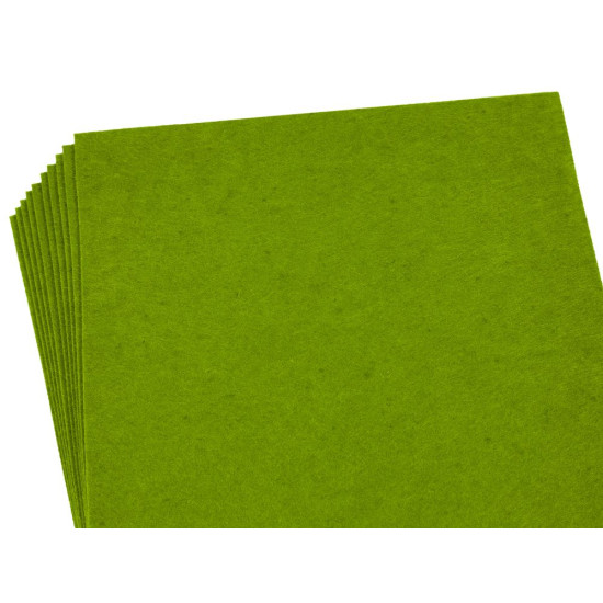 Фетр А4, 1,2мм  (10 аркушів) болотний (170HQ-047)