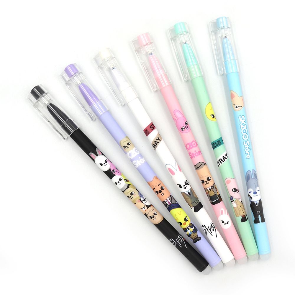 Ручка що стирається синя  0,5мм, "Stray Kids", mix (1845)