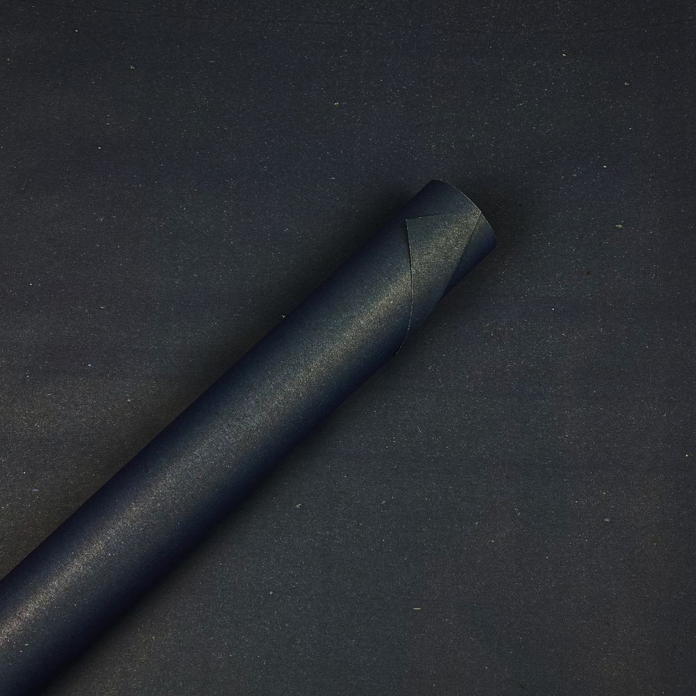 Еко -  крафт кольоровий, папір подарунковий,  0,58 х 6м,  80г Синій Unison (ECP011)