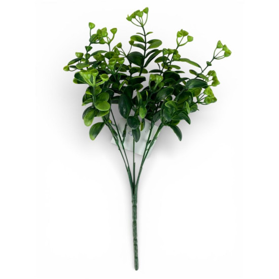 Ветка самшита, 35 см, темно-зеленая (с30552)