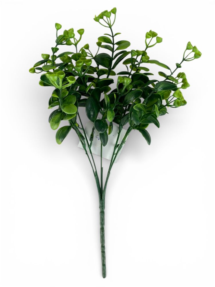 Ветка самшита, 35 см, темно-зеленая (с30552)