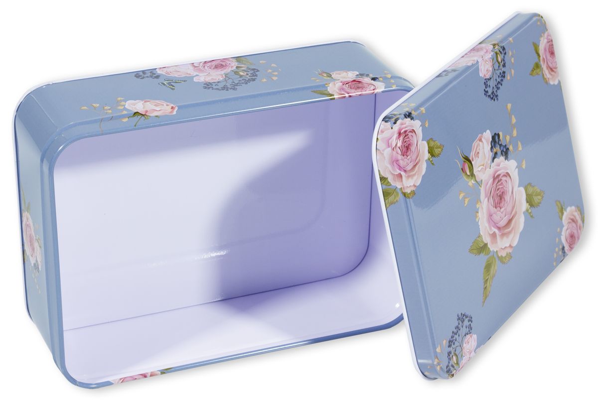 Подарункова коробка MT-028-11, металева, прямокутна, 12.5x8.5x4.5cm/14.5x10.2x5.5cm/18.6x13.3x6.5cm, 3шт. в наборі (MT-028-11)