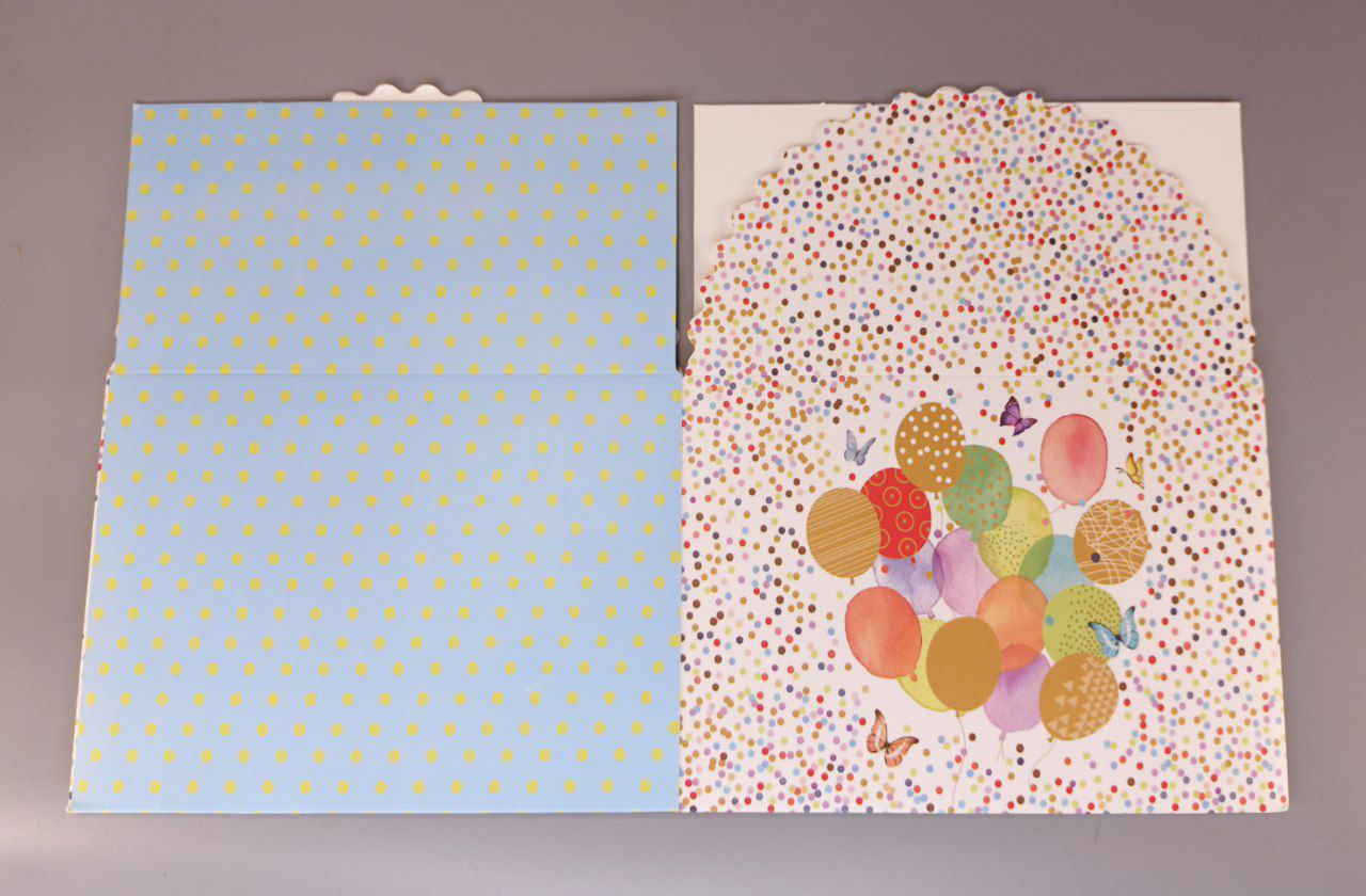 Коробка для торта 350 г 20 x 20 x 14,5см  4 дизайни (12шт/уп) Unison (HB 8050-S)