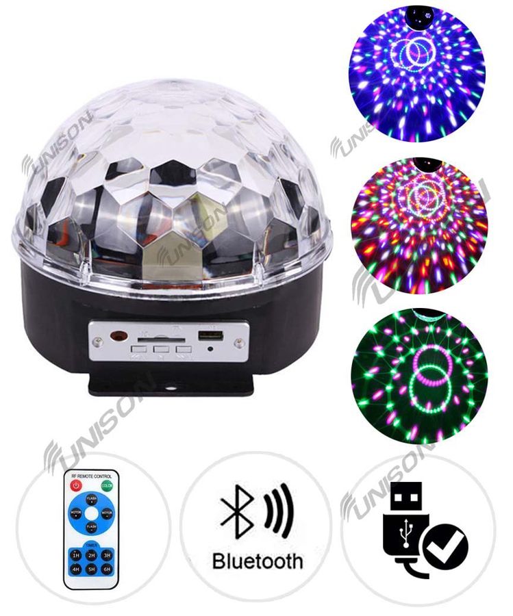 Проектор "ЗОРЯНЕ НЕБО" USB/ пульт/ bluetooth (1862-55)