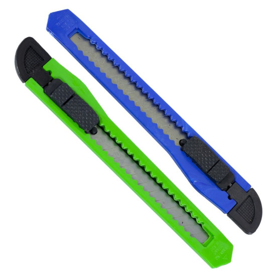 Ніж канцелярський маленький Різнокольоровий Unison (120/8679)