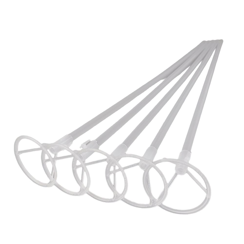 Палочка тримач  для  кульки фольгованої 50см,10шт/уп, прозора Прозорий Unison (883227)