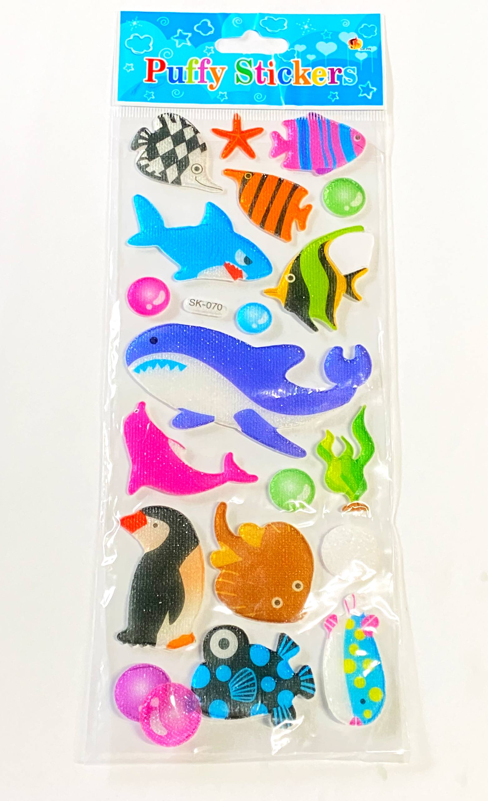 Наклейки 24 х 9см, 20шт/уп (SK-070)