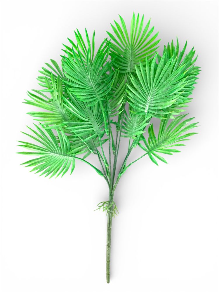 Пальмовая ветка, 39 см, ярко-зеленая (с30550-2)