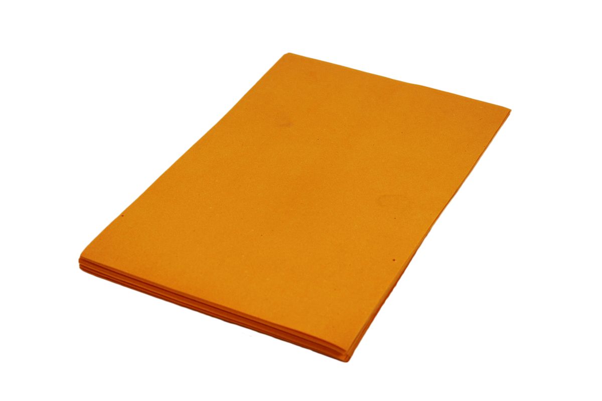 Фоаміран  20 х 30см, 1мм, 20 аркушів, помаранчевий Помаранчевий Unison (7718)