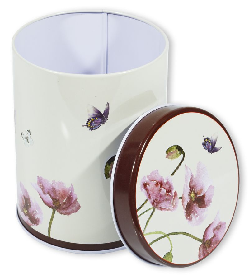 Подарункова коробка TY-A1, металева,  кругла, 7.4x10.9cm/8.9x12.9cm/10.6x13.8cm. 3шт. в наборі (TY-A1)