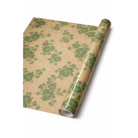 Еко -  крафт, папір подарунковий,  0,6 х 6м,  80г (ECP005.2)