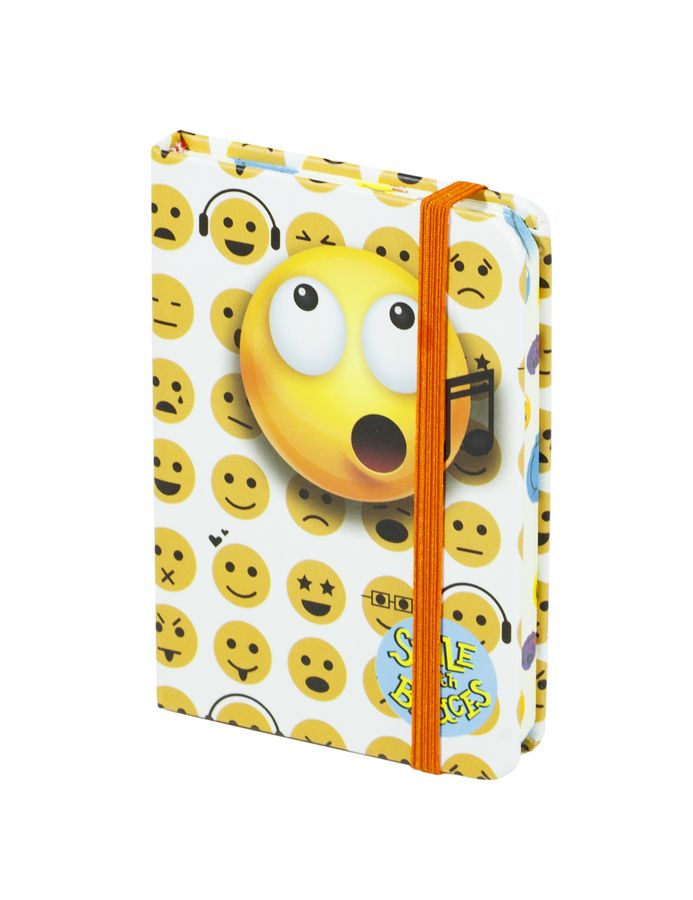 Блокнот на резинке 80 л А7 80 г/м² Разноцветный Unison (NA780080)