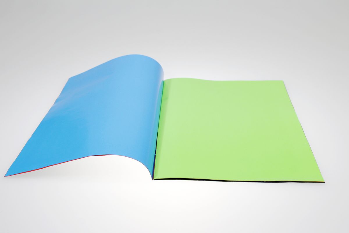 Бумага цветная двухсторонняя 14 л А4 90 г/м² Апельсин (КПД-А4-14)