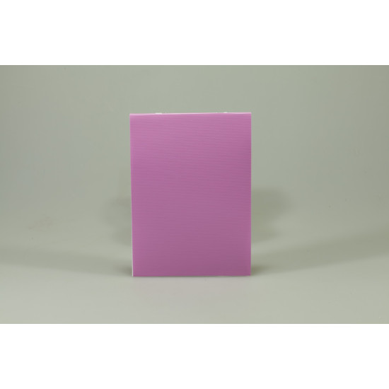 Блокнот А5 на скобі 36 аркушів клітинка, пластикова обкладинка, 4 кольори (BA5536-П01)