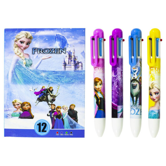 Ручка шарик дет 6 цв."FZ"L, mix, 1524-6 (1524-6)