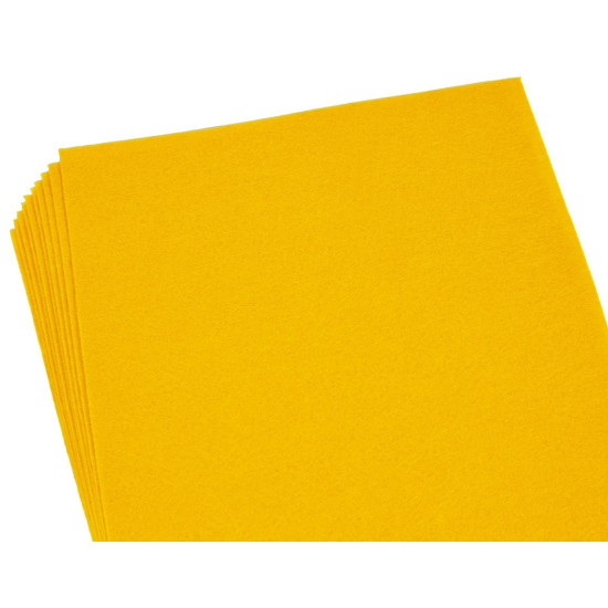 Фетр Medium MHQ170-003  20 * 30см,  10 аркушів, 1.2мм, помаранчевий (170MHQ-004)