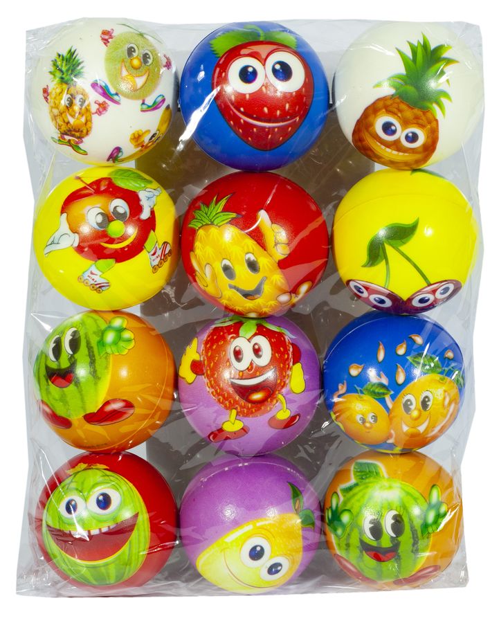 Игрушка мяч овощи - 6см, Unison, 2414-9 (2414-9)